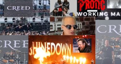 Creed play 1st show in 12 years – Shinedown and Jelly Roll? – UFO are done – Prong