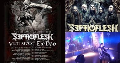 Septicflesh North America Tour 2025 w/ VLTIMAS (ex-Morbid Angel) and Ex Deo (Kataklysm)