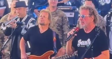 Sammy Hagar w/ Michael Anthony played at halftime at Las Vegas Raiders game – video on line!