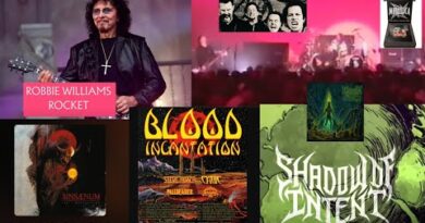 Tony Iommi w/ Robbie Williams ‘Rocket’ – new Sinsaenum – Incantation tour – Metallica live 1996