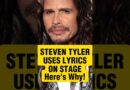 THIS is Why Steven Has to Use a Teleprompter on Stage Aerosmith #classicrock #rocknroll #80s
