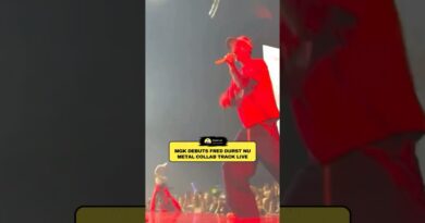 mgk debuted an unreleased collab with Fred Durst live in Australia