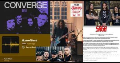 Converge new song “Hum Of Hurt“ – Foo Fighters live in Ireland – SAGA return – Guit Trip new album