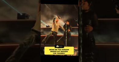 MAPHRA joins Bring Me The Horizon live on stage at Sonic Temple for “Doomed” #rock #metal